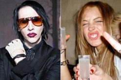 Tequila party with Marilyn Manson follows Lohan staycation sentence