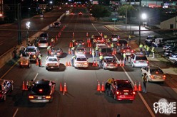 Sobriety Checkpoint Snags 5, Cites 18