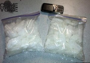 Birelas was carrying bulk quantities of crystal methamphetamine.