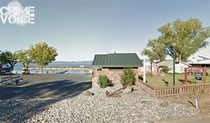 Miller was pulled over near the shore on Highway 20, with a nice view of Clear Lake.