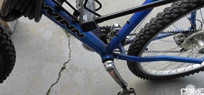 Female Bike Thief Captured by Library Security