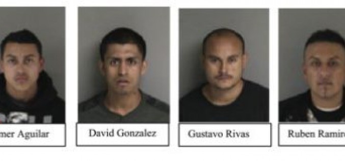 Four Arrested on Suspicion of Mail Theft