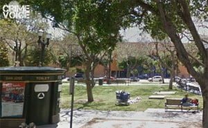 The stabbing occurred at Caesar Chavez Park in Downtown San Jose