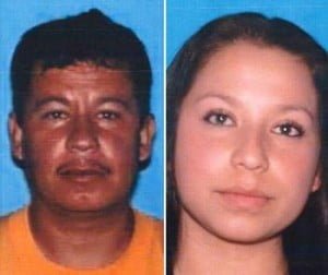 Two of the victims from the SUV - Gregorio Mejia-Martinez and Jessica Mejia. (DMV)