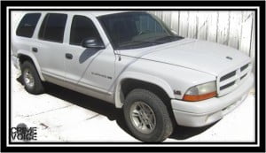 The victim described a 1990's Durango as the vehicle she was assaulted in