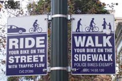 The Tickets for His Bike Go Round and Round