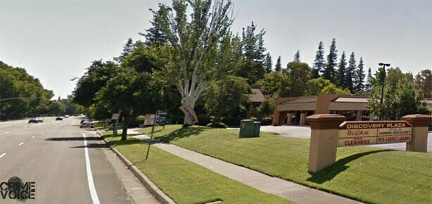 Discovery Plaza. The scene of Garcia's accident is just beyond at the next intersection.