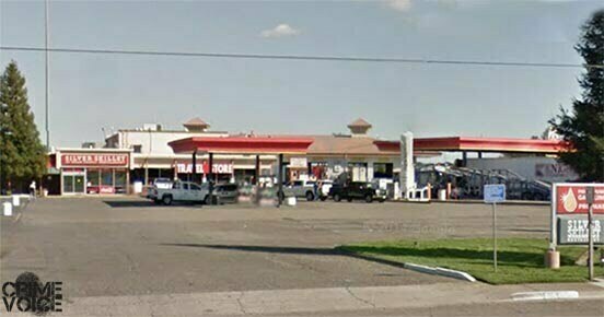 The Reeds left their infant in front of this truck stop.