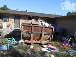 The aftermath - cleanup is ongoing at the site of the wreck.