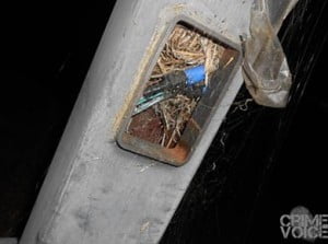 Lopez gained access to the wires through maintenance ports.