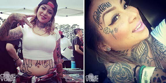 Stephanie Smith shows off her tattoos. She is a tattoo artist herself in San Jose. (Facebook)