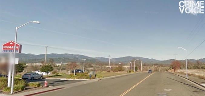 Fireman lights the way in the darkness