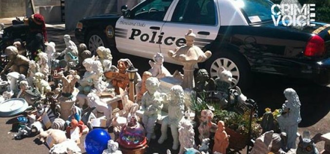 Lawn Statue Thieves Nabbed