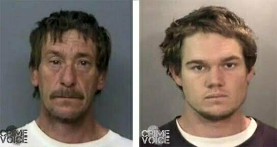 Tracy James Cearley and Trevor James Cearley in previous booking photos.