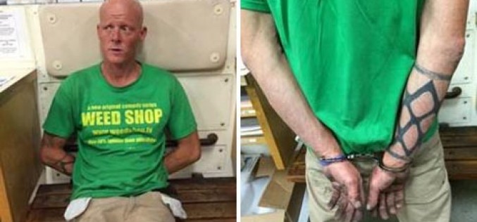 K9 helps persuade man to go in peace