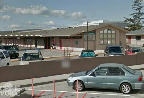 Blackman didn't go far, parking at Live Oak Elementary School.