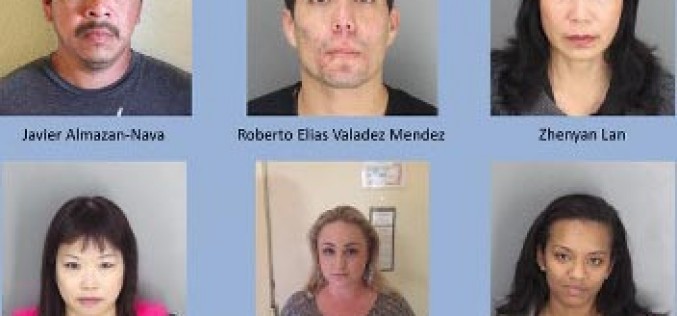 17 Arrested in Human Trafficking Crackdown