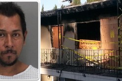 Out of control suspect arrested after burning down father’s apartment