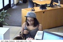 Police Search for Young Female Bank Robber