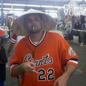 Lloyd Cracraft shows a Bay Area connection in a photo posted on his Facebook page.