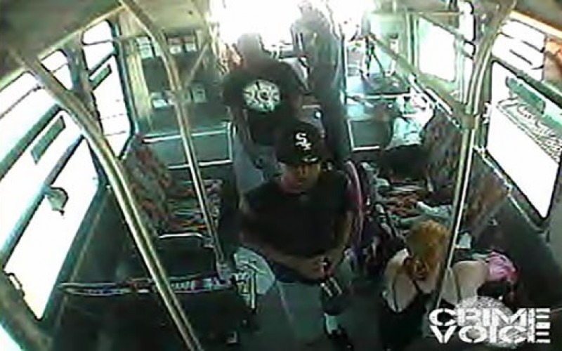 Man Caught on Camera During Shooting on Bus in LA