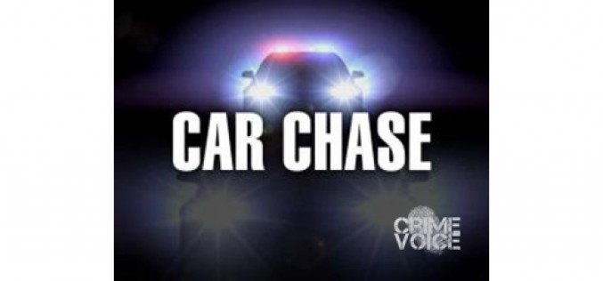 Burglary Leads to High-Speed Chase