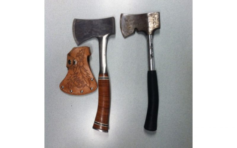 Arrested for Campground Axe Attack