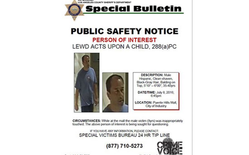 LA Detectives Ask for Help Searching for Sexual Assault Suspect