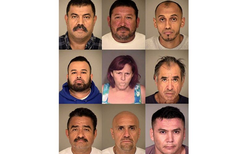 9 Mexican Mafioso Traffickers Busted