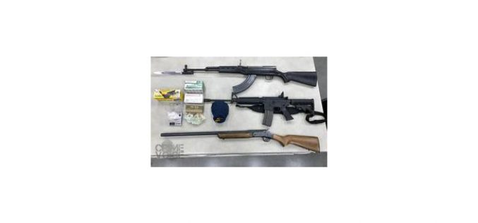 Traffic Stop Leads to Guns, Drugs