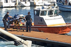 Car Thief Attempts to “Swim for It”