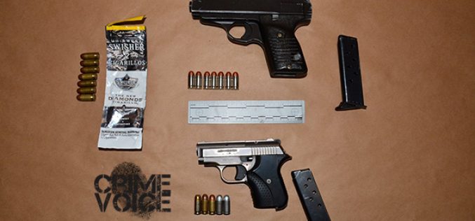 Poor Parking Leads to Firearms Arrests