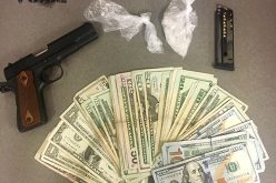 Meth, Stolen Gun and $1,000 Seized