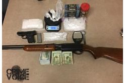 2 Guns, Meth lead to Two Arrests