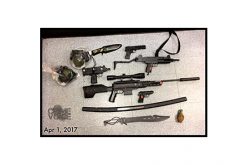 Replica Rifle Murder Threats in Hollywood