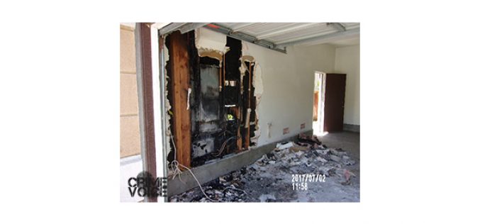 Fire at a Marijuana Grow House