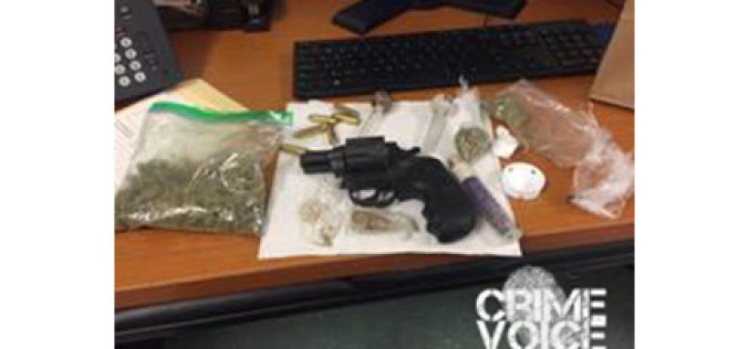 Man Receives His 11th Arrest, on Drugs and Weapons Charges