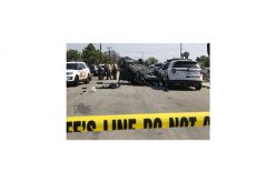 Car Flips Onto Three Officers at the Scene of a Lockdown