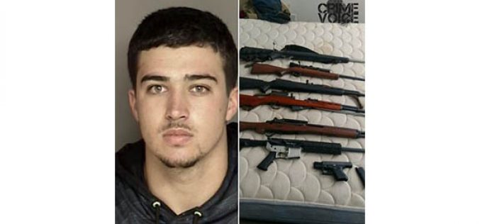 Probation Check Reveals Felon with 7 Firearms