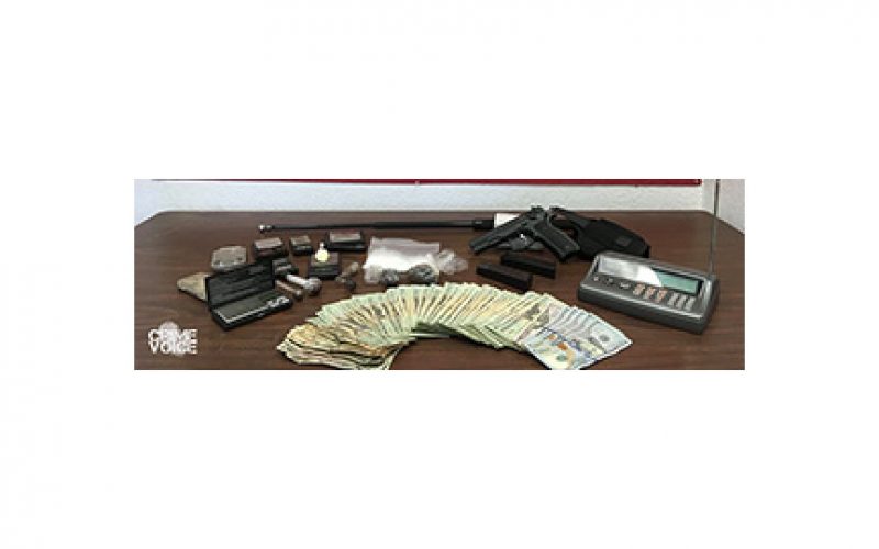 Drugs and a Loaded Stolen Gun, and a Child