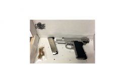 Loaded Handgun Found Inside Car, 2 Men Arrested at Gas Station