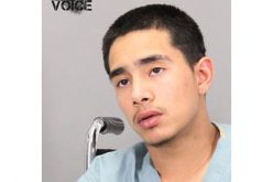 Armed suspect jumps into barrel of grease attempting to evade police