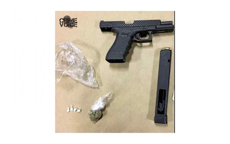 Traffic Stop Yields Arrest for Illicit Handgun and Cocaine Possession
