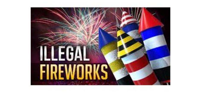 Suspect in Custody for Illegal Fireworks Possession and Sales