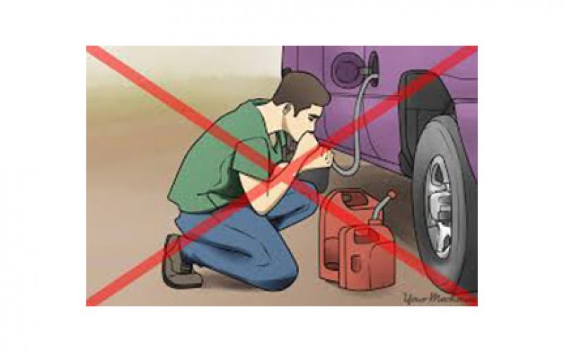 Gas Theft Siphoner Finally Nabbed in his Yukon