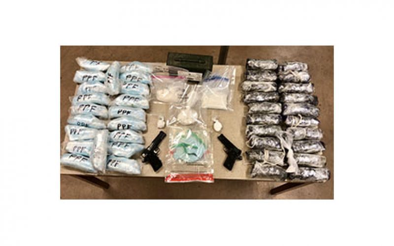 Meth, Oxycodone and Cocaine Seized from Trio
