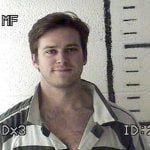 Armie Hammer Mugshot