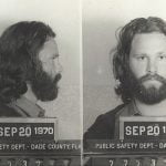 Jim Morrison Mugshot