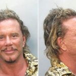 Mickey Rourke Mugshot