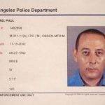 Paul Ruebens (Pee Wee Herman) Mugshot